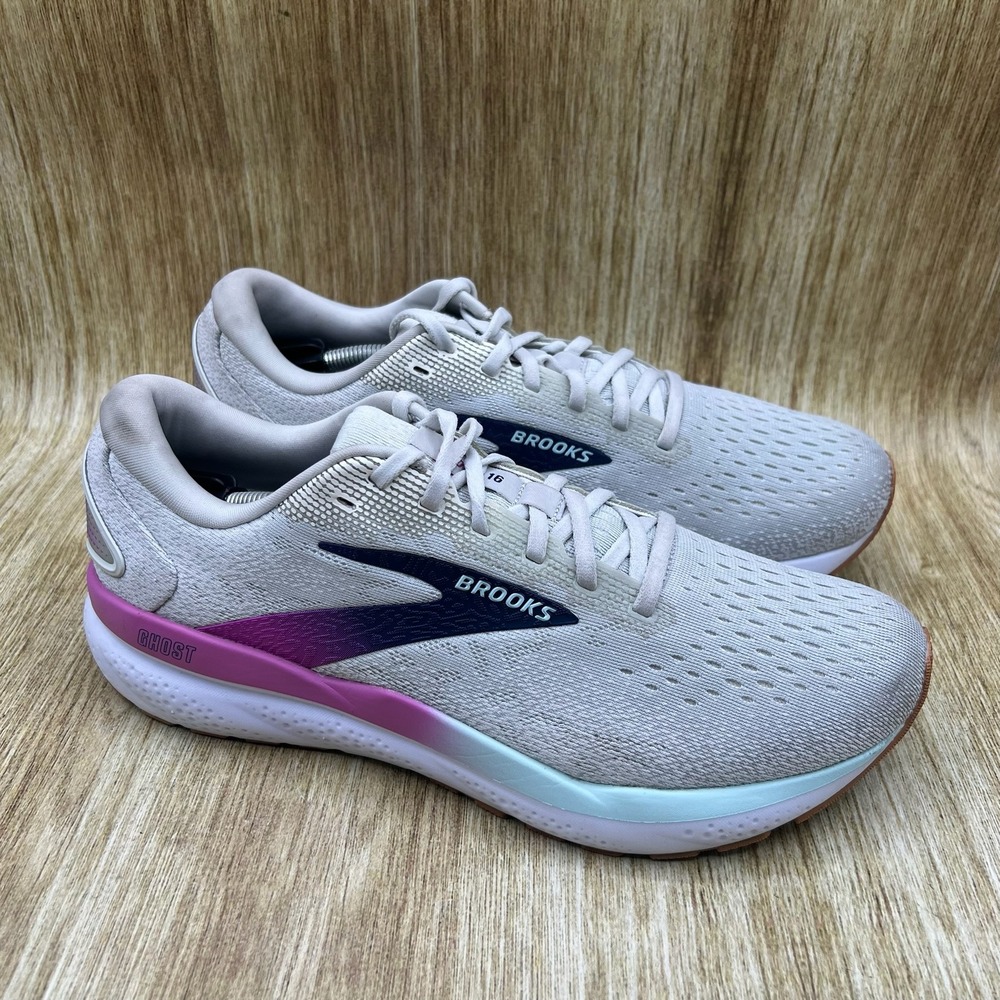 Brooks Ghost 16 Women's Size 11 Gray Running Shoes Sneakers 1204071B175